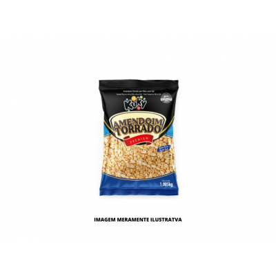 AMENDOIM - KUKY - 1KG TORRADO SEM PELE SEM SAL